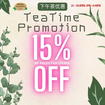 Khunya-Thai-Kitchen-TeaTime-Promo-350x350 - Beverages Food , Restaurant & Pub Johor Promotions & Freebies 