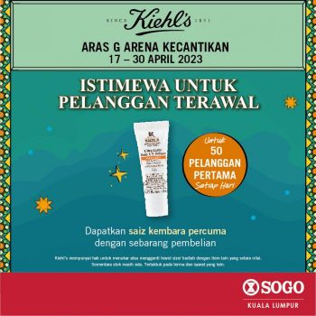 Kiehls-Raya-Promotion-at-SOGO-Kuala-Lumpur-3-350x350 - Beauty & Health Kuala Lumpur Personal Care Promotions & Freebies Selangor Skincare 