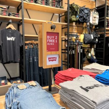 Levis-Buy-2-Free-1-Promotion-at-Design-Village-Outlet-Mall-4-350x350 - Apparels Fashion Accessories Fashion Lifestyle & Department Store Penang Promotions & Freebies 