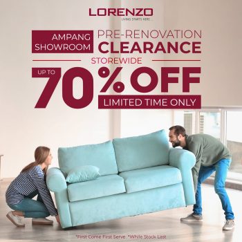 Lorenzo-Pre-Renovation-Clearance-350x350 - Furniture Home & Garden & Tools Home Decor Kuala Lumpur Selangor Warehouse Sale & Clearance in Malaysia 