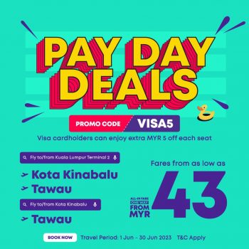 MYAirline-Pay-Day-Deals-3-350x350 - Air Fare Johor Kedah Kelantan Kuala Lumpur Melaka Negeri Sembilan Online Store Pahang Penang Perak Perlis Promotions & Freebies Putrajaya Sabah Sarawak Selangor Sports,Leisure & Travel Terengganu Travel Packages 