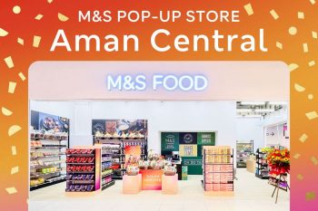 Marks-and-Spencer-New-Pop-Up-Store-at-Aman-Central-350x233 - Beverages Food , Restaurant & Pub Kedah Others Promotions & Freebies 