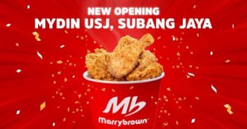 Marrybrown-Opening-Promotion-at-MYDIN-USJ-350x183 - Beverages Food , Restaurant & Pub Promotions & Freebies Selangor 