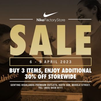 Nike-Special-Sale-at-Genting-Highlands-Premium-Outlets-350x350 - Apparels Fashion Accessories Fashion Lifestyle & Department Store Footwear Malaysia Sales Pahang 