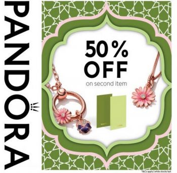 Pandora-50-OFF-Second-Item-Raya-Promotion-350x342 - Gifts , Souvenir & Jewellery Jewels Johor Kedah Kelantan Kuala Lumpur Melaka Negeri Sembilan Pahang Penang Perak Perlis Promotions & Freebies Putrajaya Sabah Sarawak Selangor Terengganu 