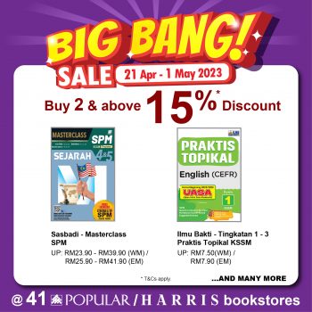 Popular-Big-Bang-Sale-19-350x350 - Books & Magazines Johor Kedah Kelantan Kuala Lumpur Malaysia Sales Melaka Negeri Sembilan Pahang Penang Perak Perlis Putrajaya Sabah Sarawak Selangor Stationery Terengganu 