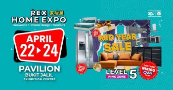 REX-Home-Renovation-Expo-at-Pavilion-Bukit-Jalil-350x183 - Electronics & Computers Events & Fairs Furniture Home & Garden & Tools Home Appliances Home Decor Kitchen Appliances Kuala Lumpur Selangor 
