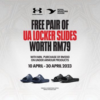 Royal-Sporting-House-Free-pair-of-Under-Armour-Slides-Promotion-350x350 - Fashion Accessories Fashion Lifestyle & Department Store Footwear Johor Kedah Kelantan Kuala Lumpur Melaka Negeri Sembilan Pahang Penang Perak Perlis Promotions & Freebies Putrajaya Sabah Sarawak Selangor Terengganu 