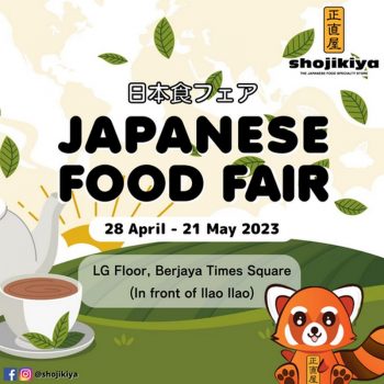 Shojikiya-Japanese-Food-Fair-at-Berjaya-Times-Square-350x350 - Beverages Events & Fairs Food , Restaurant & Pub Kuala Lumpur Selangor 