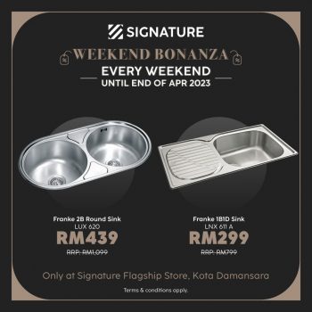 Signature-Weekend-Bonanza-1-350x350 - Home & Garden & Tools Kitchenware Promotions & Freebies Sanitary & Bathroom Selangor 