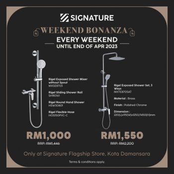 Signature-Weekend-Bonanza-3-350x350 - Home & Garden & Tools Kitchenware Promotions & Freebies Sanitary & Bathroom Selangor 
