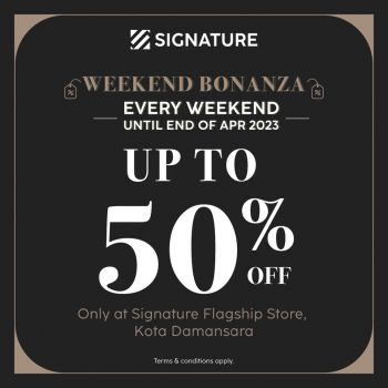 Signature-Weekend-Bonanza-350x350 - Home & Garden & Tools Kitchenware Promotions & Freebies Sanitary & Bathroom Selangor 