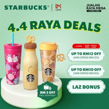 Starbucks-4.4-Sale-on-Shopee-Lazada-1-350x350 - Beverages Food , Restaurant & Pub Johor Kedah Kelantan Kuala Lumpur Malaysia Sales Melaka Negeri Sembilan Online Store Pahang Penang Perak Perlis Putrajaya Sabah Sarawak Selangor Terengganu 