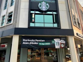Starbucks-Opening-Promotion-at-Pontian-350x263 - Beverages Food , Restaurant & Pub Johor Promotions & Freebies 