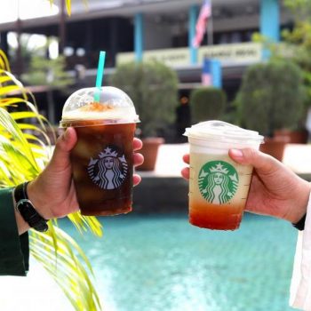 Starbucks-Summer-Out-Loud-Seasonal-Beverages-1-350x350 - Beverages Food , Restaurant & Pub Johor Kedah Kelantan Kuala Lumpur Melaka Negeri Sembilan Pahang Penang Perak Perlis Promotions & Freebies Putrajaya Sabah Sarawak Selangor Terengganu 