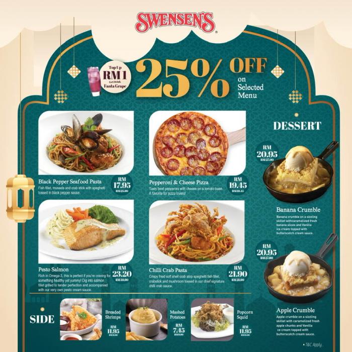 Swensen promotion discount