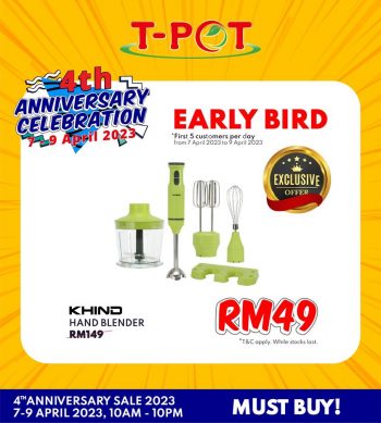 T-Pot-Anniversary-Sale-1-350x389 - Electronics & Computers Home Appliances Johor Kedah Kelantan Kitchen Appliances Kuala Lumpur Malaysia Sales Melaka Negeri Sembilan Pahang Penang Perak Perlis Putrajaya Sabah Sarawak Selangor Terengganu 