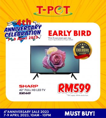 T-Pot-Anniversary-Sale-5-350x389 - Electronics & Computers Home Appliances Johor Kedah Kelantan Kitchen Appliances Kuala Lumpur Malaysia Sales Melaka Negeri Sembilan Pahang Penang Perak Perlis Putrajaya Sabah Sarawak Selangor Terengganu 