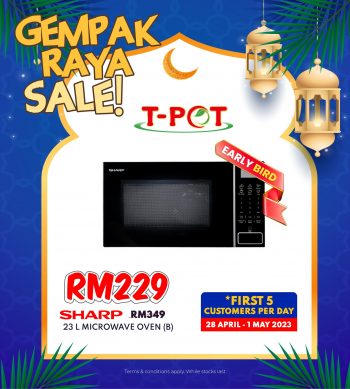 T-Pot-Gempak-Raya-Sale-10-350x389 - Electronics & Computers Home Appliances Kitchen Appliances Selangor Warehouse Sale & Clearance in Malaysia 
