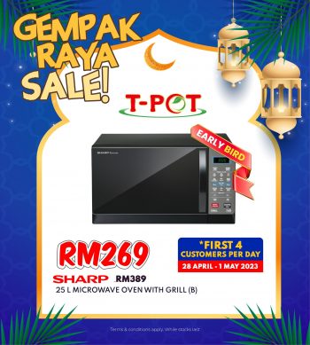 T-Pot-Gempak-Raya-Sale-13-350x389 - Electronics & Computers Home Appliances Kitchen Appliances Selangor Warehouse Sale & Clearance in Malaysia 