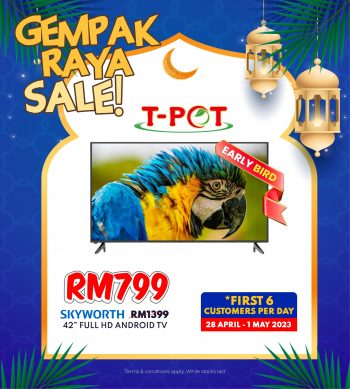 T-Pot-Gempak-Raya-Sale-15-350x389 - Electronics & Computers Home Appliances Kitchen Appliances Selangor Warehouse Sale & Clearance in Malaysia 