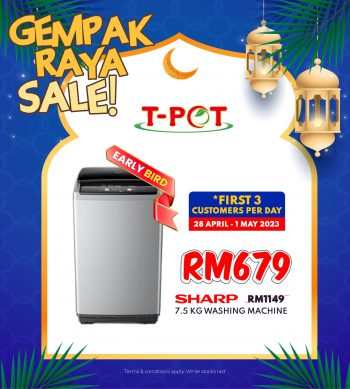 T-Pot-Gempak-Raya-Sale-16-350x389 - Electronics & Computers Home Appliances Kitchen Appliances Selangor Warehouse Sale & Clearance in Malaysia 