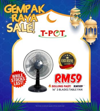 T-Pot-Gempak-Raya-Sale-2-350x389 - Electronics & Computers Home Appliances Kitchen Appliances Selangor Warehouse Sale & Clearance in Malaysia 