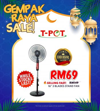 T-Pot-Gempak-Raya-Sale-4-350x389 - Electronics & Computers Home Appliances Kitchen Appliances Selangor Warehouse Sale & Clearance in Malaysia 