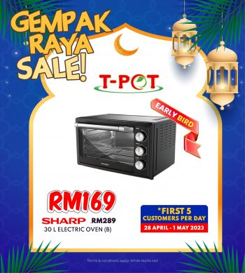 T-Pot-Gempak-Raya-Sale-6-350x389 - Electronics & Computers Home Appliances Kitchen Appliances Selangor Warehouse Sale & Clearance in Malaysia 