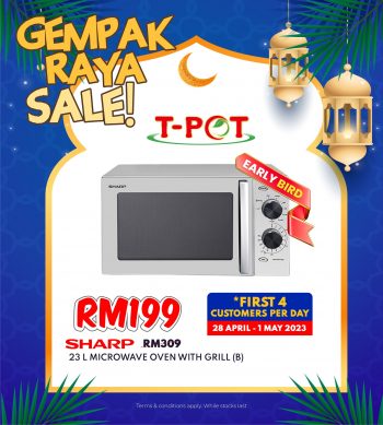 T-Pot-Gempak-Raya-Sale-8-350x389 - Electronics & Computers Home Appliances Kitchen Appliances Selangor Warehouse Sale & Clearance in Malaysia 
