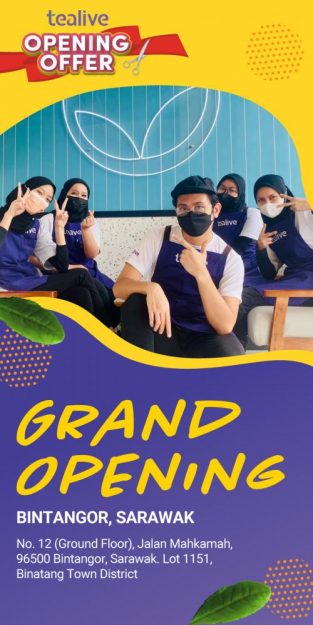 Tealive-Opening-Promotion-at-Bintangor-Sarawak-313x625 - Beverages Food , Restaurant & Pub Promotions & Freebies Sarawak 