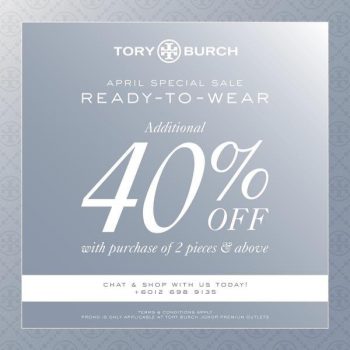 Tory-Burch-Special-Sale-at-Johor-Premium-Outlets-350x350 - Bags Fashion Accessories Fashion Lifestyle & Department Store Johor Malaysia Sales 