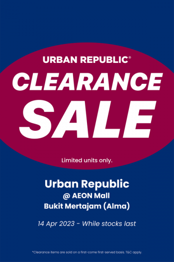 Urban-Republic-Clearance-Sale-350x525 - Electronics & Computers IT Gadgets Accessories Mobile Phone Penang Warehouse Sale & Clearance in Malaysia 