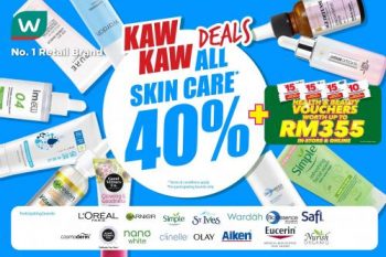 Watsons-All-Skincare-40-off-Promotion-350x233 - Beauty & Health Johor Kedah Kelantan Kuala Lumpur Melaka Negeri Sembilan Pahang Penang Perak Perlis Personal Care Promotions & Freebies Putrajaya Sabah Sarawak Selangor Skincare Terengganu 