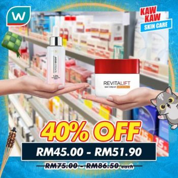 Watsons-All-Skincare-40-off-Promotion-4-350x350 - Beauty & Health Johor Kedah Kelantan Kuala Lumpur Melaka Negeri Sembilan Pahang Penang Perak Perlis Personal Care Promotions & Freebies Putrajaya Sabah Sarawak Selangor Skincare Terengganu 