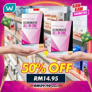 Watsons-Cosmetics-50-OFF-Promotion-13-350x350 - Beauty & Health Cosmetics Health Supplements Johor Kedah Kelantan Kuala Lumpur Melaka Negeri Sembilan Online Store Pahang Penang Perak Perlis Personal Care Promotions & Freebies Putrajaya Sabah Sarawak Selangor Terengganu