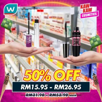Watsons-Cosmetics-50-OFF-Promotion-14-350x350 - Beauty & Health Cosmetics Health Supplements Johor Kedah Kelantan Kuala Lumpur Melaka Negeri Sembilan Online Store Pahang Penang Perak Perlis Personal Care Promotions & Freebies Putrajaya Sabah Sarawak Selangor Terengganu