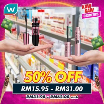 Watsons-Cosmetics-50-OFF-Promotion-15-350x350 - Beauty & Health Cosmetics Health Supplements Johor Kedah Kelantan Kuala Lumpur Melaka Negeri Sembilan Online Store Pahang Penang Perak Perlis Personal Care Promotions & Freebies Putrajaya Sabah Sarawak Selangor Terengganu