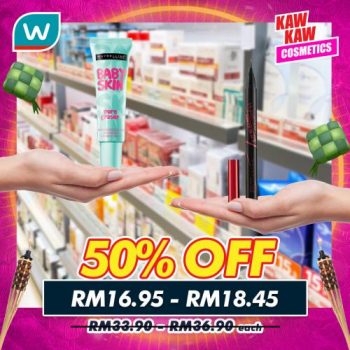 Watsons-Cosmetics-50-OFF-Promotion-2-350x350 - Beauty & Health Cosmetics Health Supplements Johor Kedah Kelantan Kuala Lumpur Melaka Negeri Sembilan Online Store Pahang Penang Perak Perlis Personal Care Promotions & Freebies Putrajaya Sabah Sarawak Selangor Terengganu 