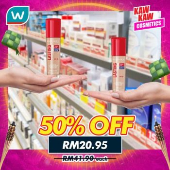 Watsons-Cosmetics-50-OFF-Promotion-26-350x350 - Beauty & Health Cosmetics Health Supplements Johor Kedah Kelantan Kuala Lumpur Melaka Negeri Sembilan Online Store Pahang Penang Perak Perlis Personal Care Promotions & Freebies Putrajaya Sabah Sarawak Selangor Terengganu