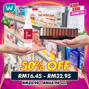Watsons-Cosmetics-50-OFF-Promotion-4-350x350 - Beauty & Health Cosmetics Health Supplements Johor Kedah Kelantan Kuala Lumpur Melaka Negeri Sembilan Online Store Pahang Penang Perak Perlis Personal Care Promotions & Freebies Putrajaya Sabah Sarawak Selangor Terengganu 