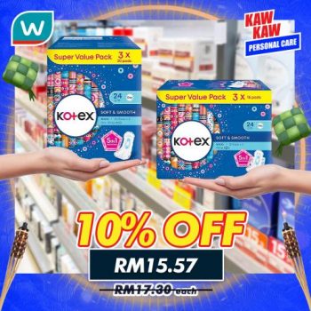 Watsons-Sanitary-Protection-Sale-15-350x350 - Beauty & Health Johor Kedah Kelantan Kuala Lumpur Malaysia Sales Melaka Negeri Sembilan Online Store Pahang Penang Perak Perlis Personal Care Putrajaya Sabah Sarawak Selangor Skincare Terengganu 