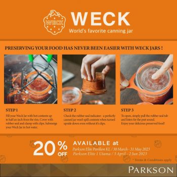 Weck-Special-Deal-at-Parkson-350x350 - Kuala Lumpur Others Promotions & Freebies Selangor 