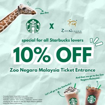 Zoo-Negara-Starbucks-Promo-350x350 - Others Promotions & Freebies Selangor 