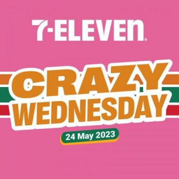 7-Eleven-Crazy-Wednesday-Promotion-1-350x350 - Johor Kedah Kelantan Kuala Lumpur Melaka Negeri Sembilan Pahang Penang Perak Perlis Promotions & Freebies Putrajaya Sabah Sarawak Selangor Supermarket & Hypermarket Terengganu 