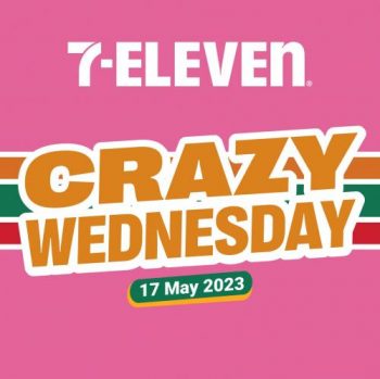 7-Eleven-Crazy-Wednesday-Promotion-350x349 - Beverages Food , Restaurant & Pub Promotions & Freebies Supermarket & Hypermarket 