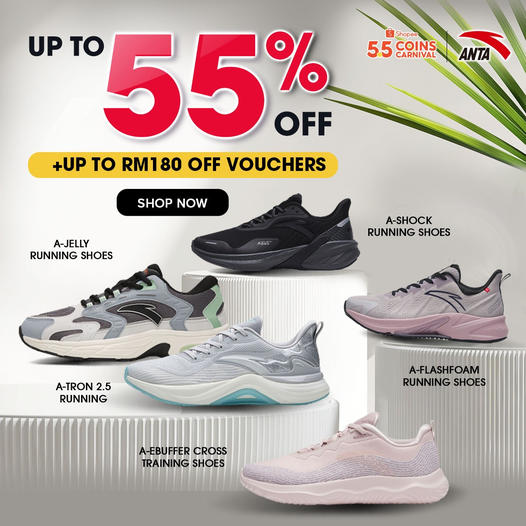 5 May 2023: ANTA 5.5 Sale on Shopee - EverydayOnSales.com