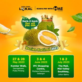 Agro-Best-Services-Eat-All-You-Can-Durian-Festival-2023-with-Maybank-1-350x350 - Bank & Finance Beverages Food , Restaurant & Pub Johor Maybank Penang Selangor 