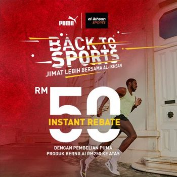 Al-Ikhsan-Sports-Puma-Back-To-Sports-Promotion-350x350 - Apparels Fashion Accessories Fashion Lifestyle & Department Store Footwear Johor Kedah Kelantan Kuala Lumpur Melaka Negeri Sembilan Pahang Penang Perak Perlis Promotions & Freebies Putrajaya Sabah Sarawak Selangor Terengganu 