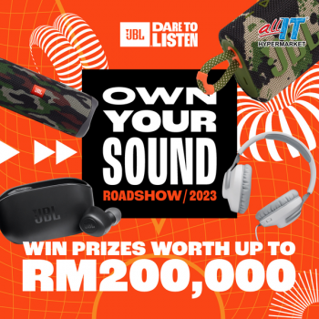 All-It-Hypermarket-JBL-Promo-350x350 - Audio System & Visual System Electronics & Computers IT Gadgets Accessories Johor Kedah Kelantan Kuala Lumpur Melaka Negeri Sembilan Pahang Penang Perak Perlis Promotions & Freebies Putrajaya Sabah Sarawak Selangor Terengganu 